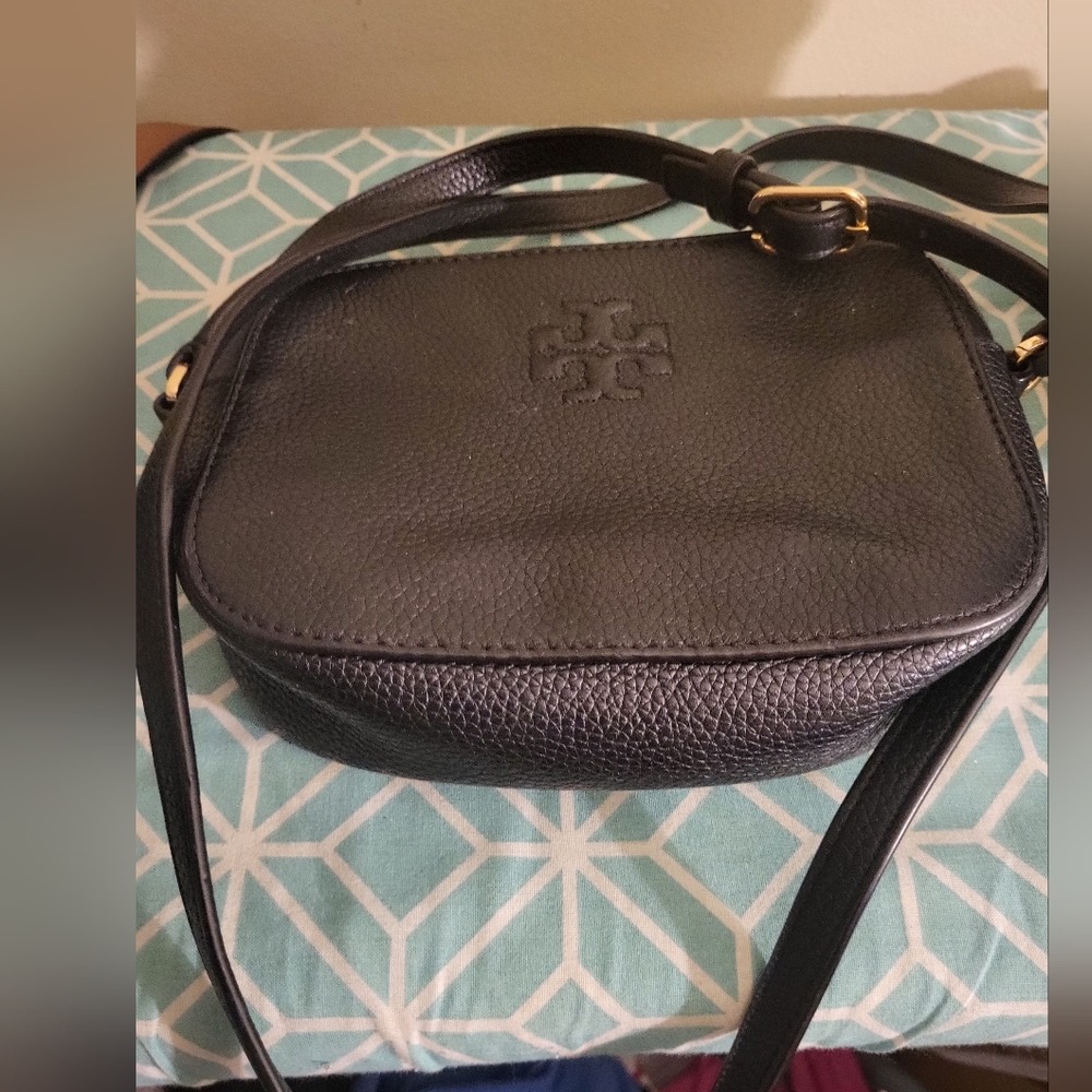 Tory Burch Black Crossbody Leather